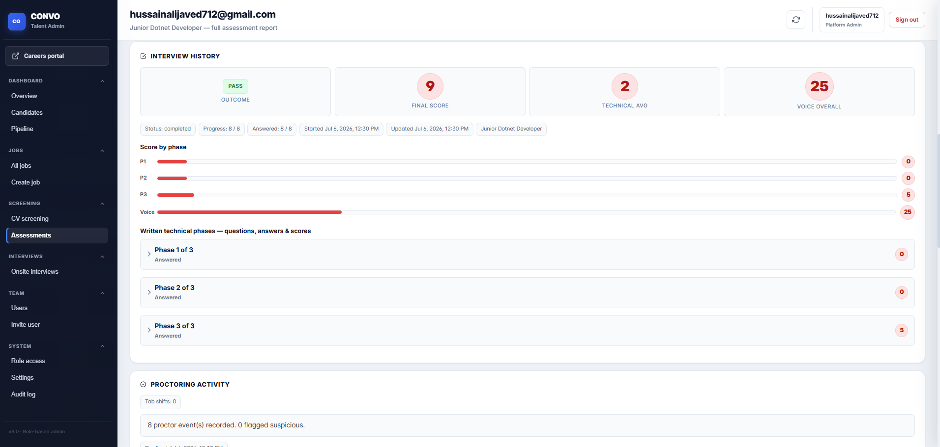 Talent Acquisition — AI-Powered Recruitment & Assessment Platform 5