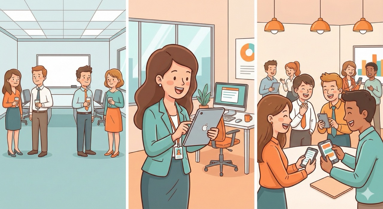 Wayrove Corporate Event Quest Corporate event transformation - from awkward networking to genuine team connections with Wayrove