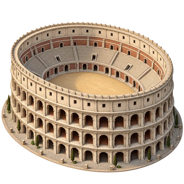 Worlds game illustration of Colosseum