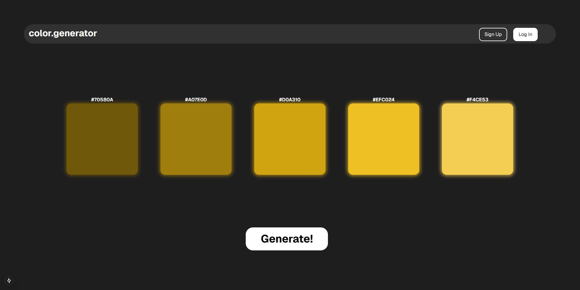 Color Scheme Generator preview