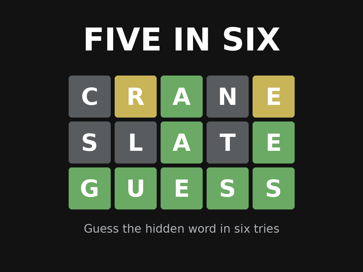 Five in Six
