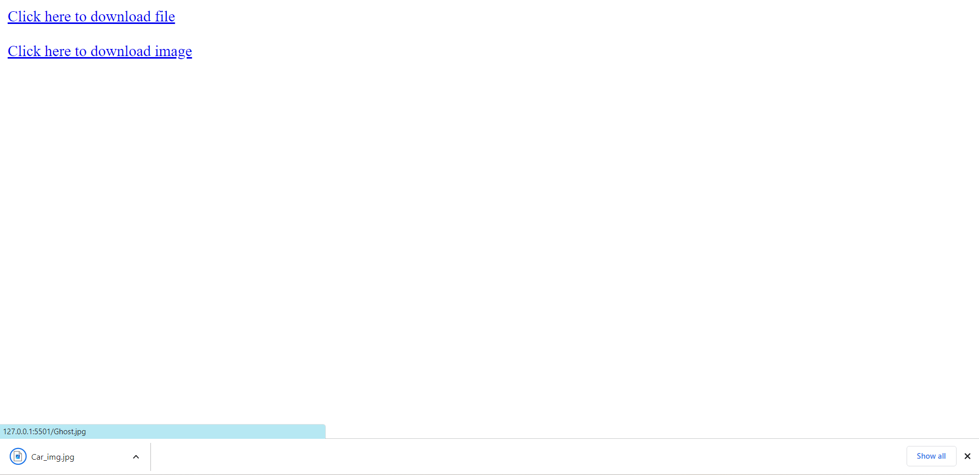 HTML download attribute