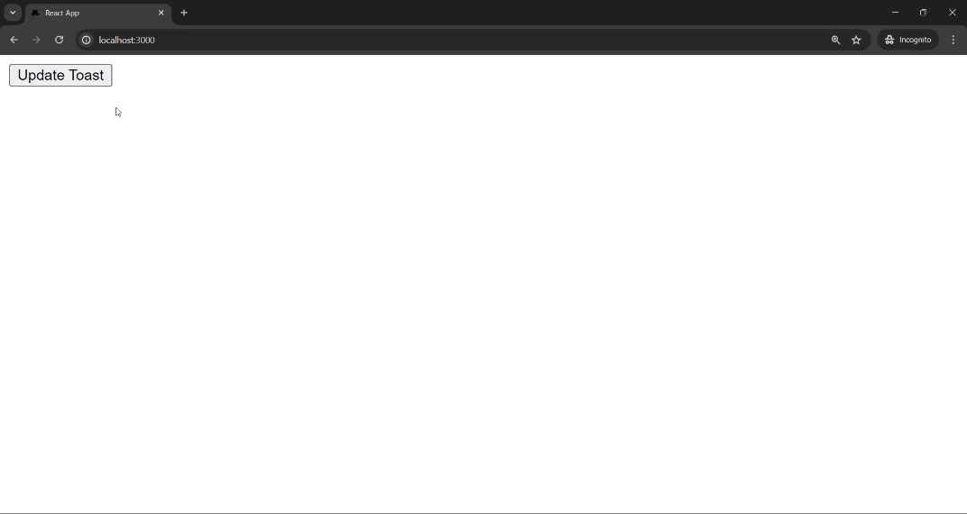 Updating a Toast When an Event Happens