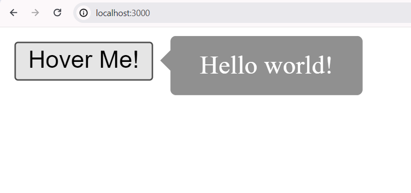 React Toooltip