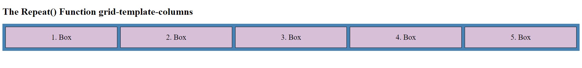 CSS grid