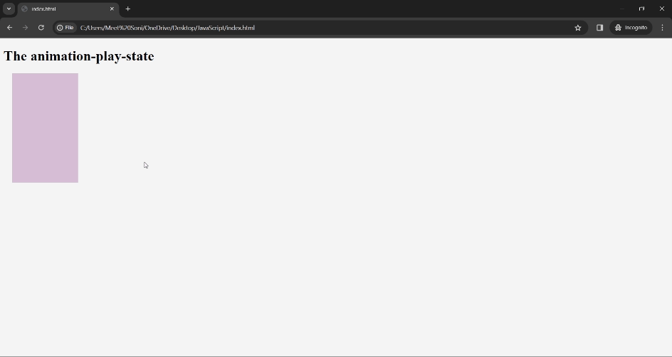 CSS Animation