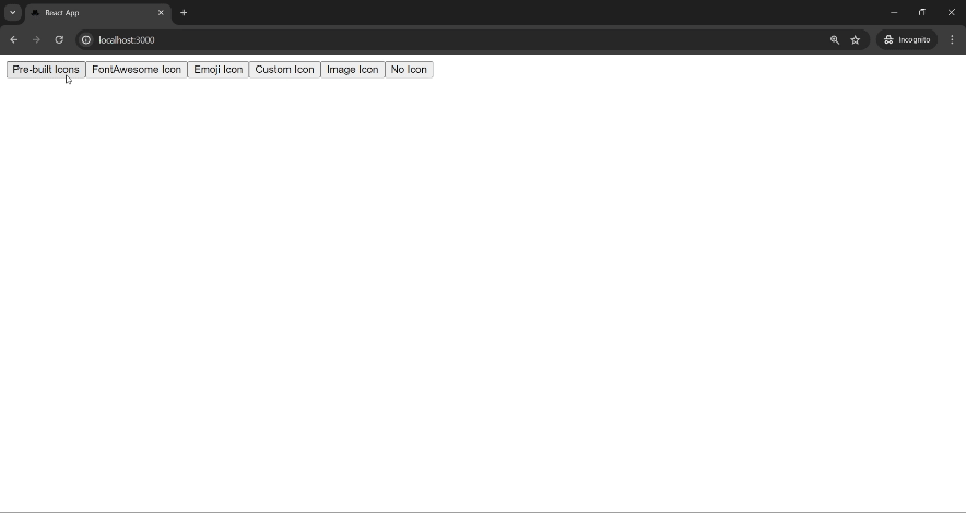 Customizing Icons