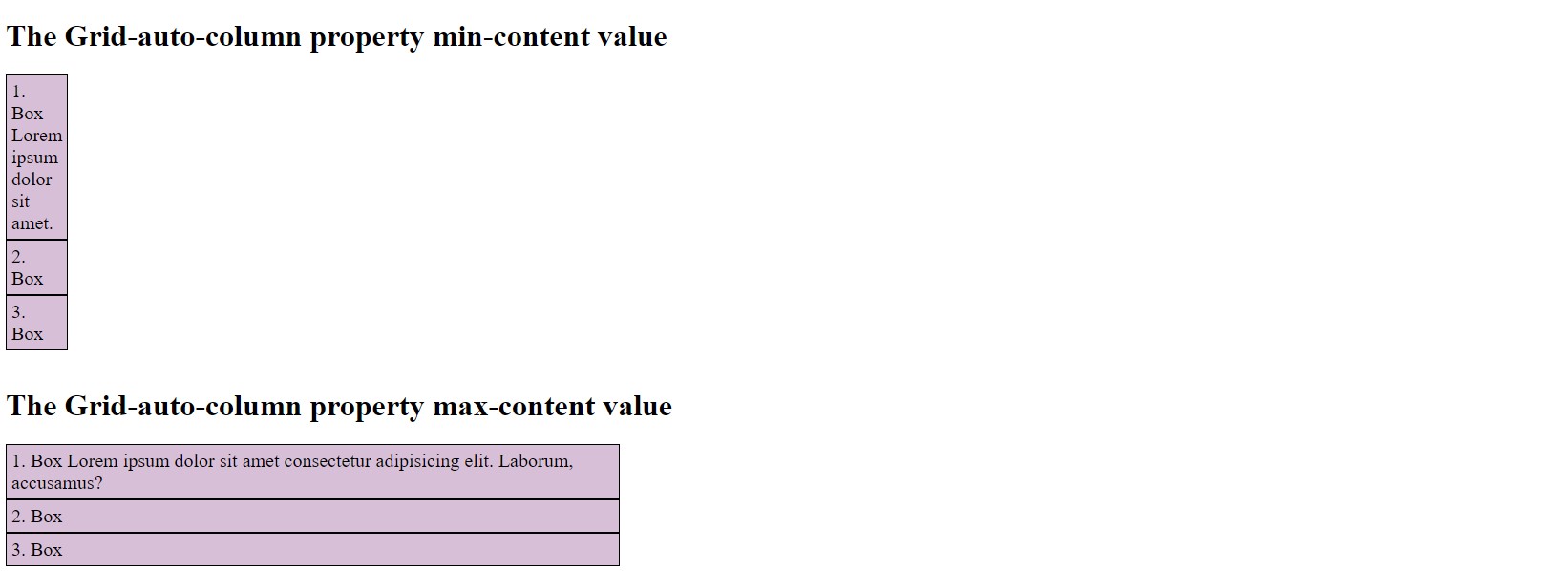 CSS grid