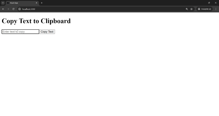 React Clipboard 
