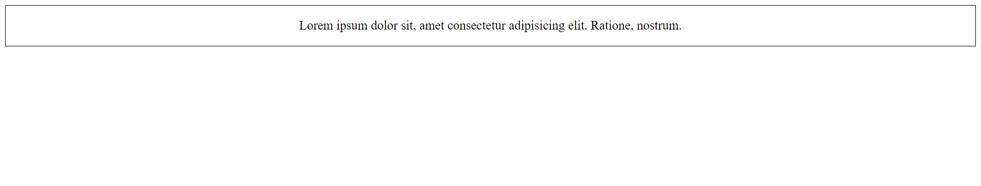 Center text