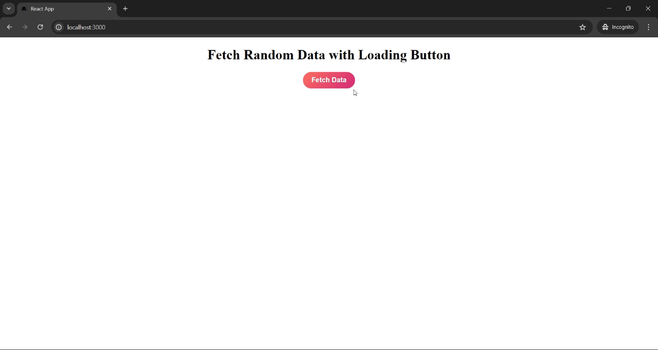 Loading Spinner Button