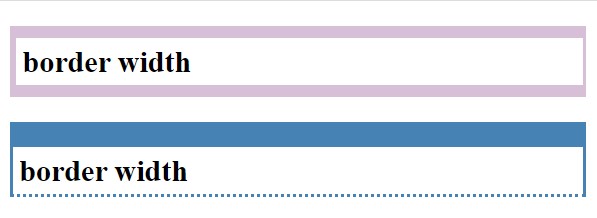 CSS border