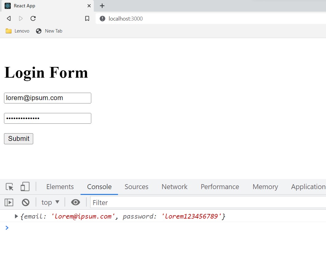 React Hook Form