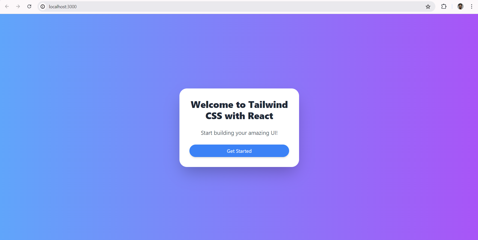 Styling component with Tailwind CSS