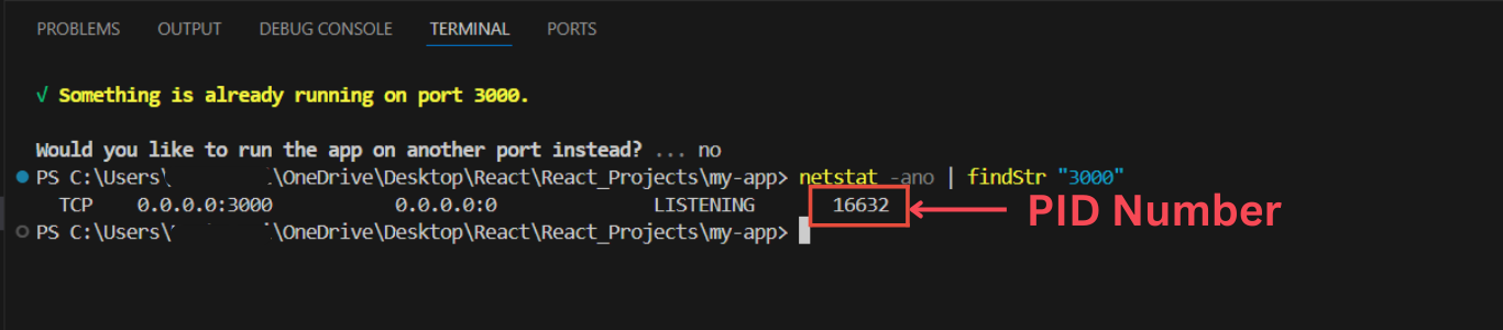 Stop localhost 3000