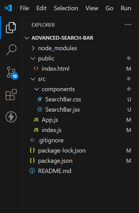 Project Folder Strucutre