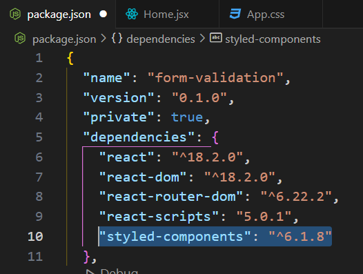 Style component