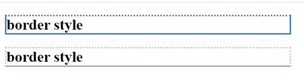 CSS border