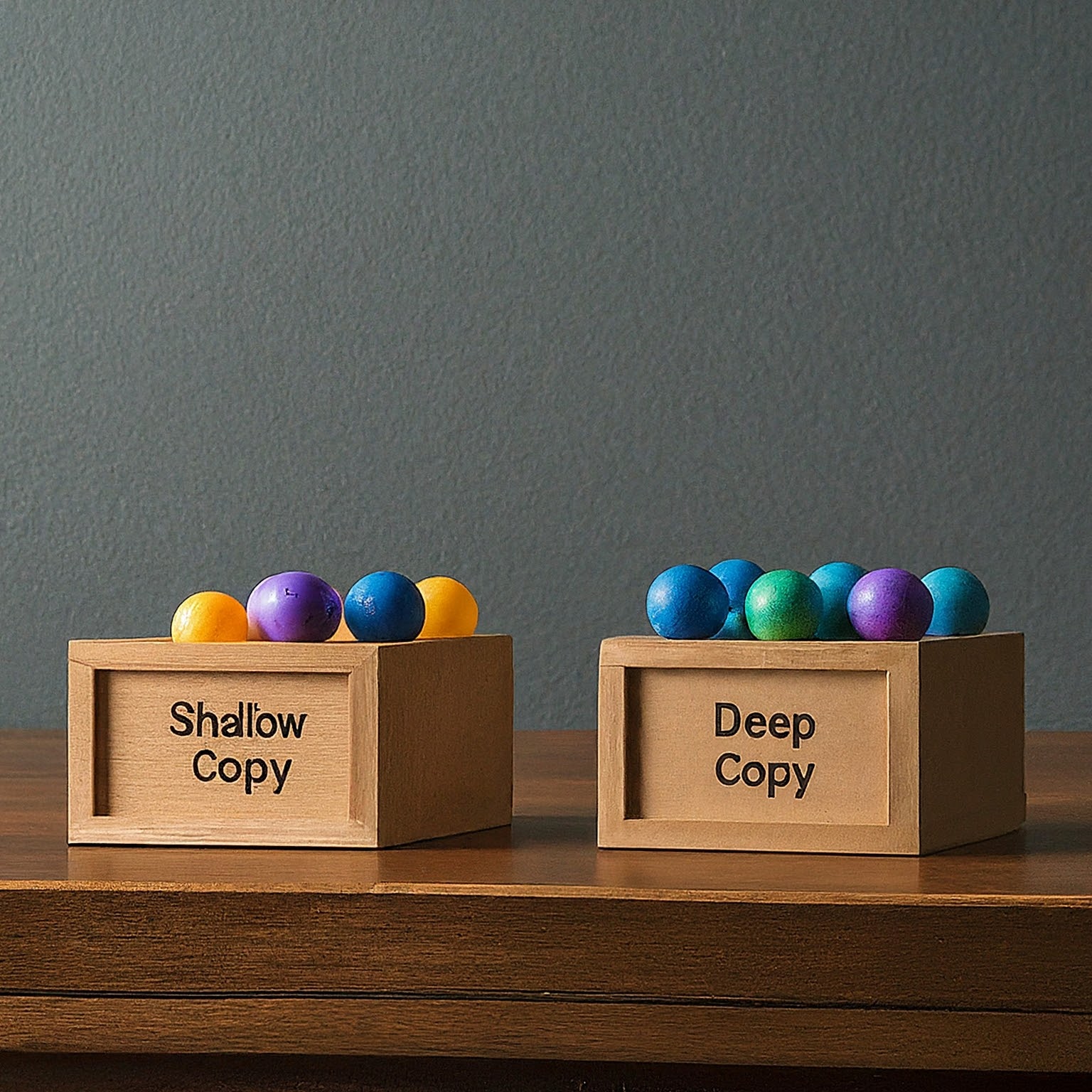 Deep copy and shallow copy in javascript
