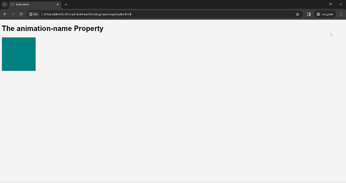 CSS Animation