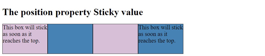 CSS position