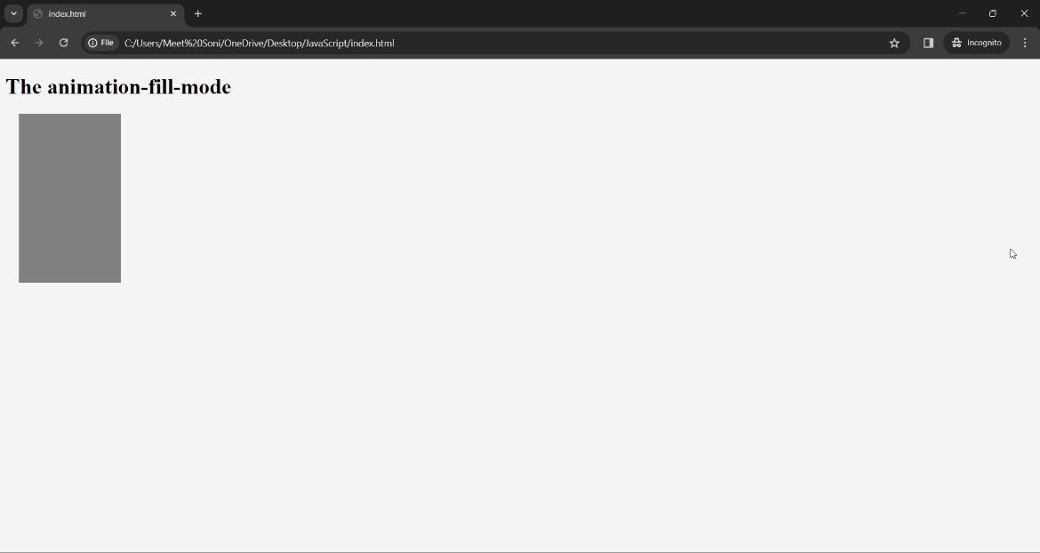 CSS Animation