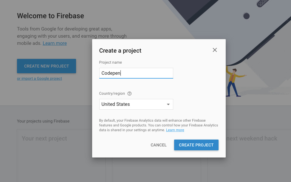 Firebase Setup pt1