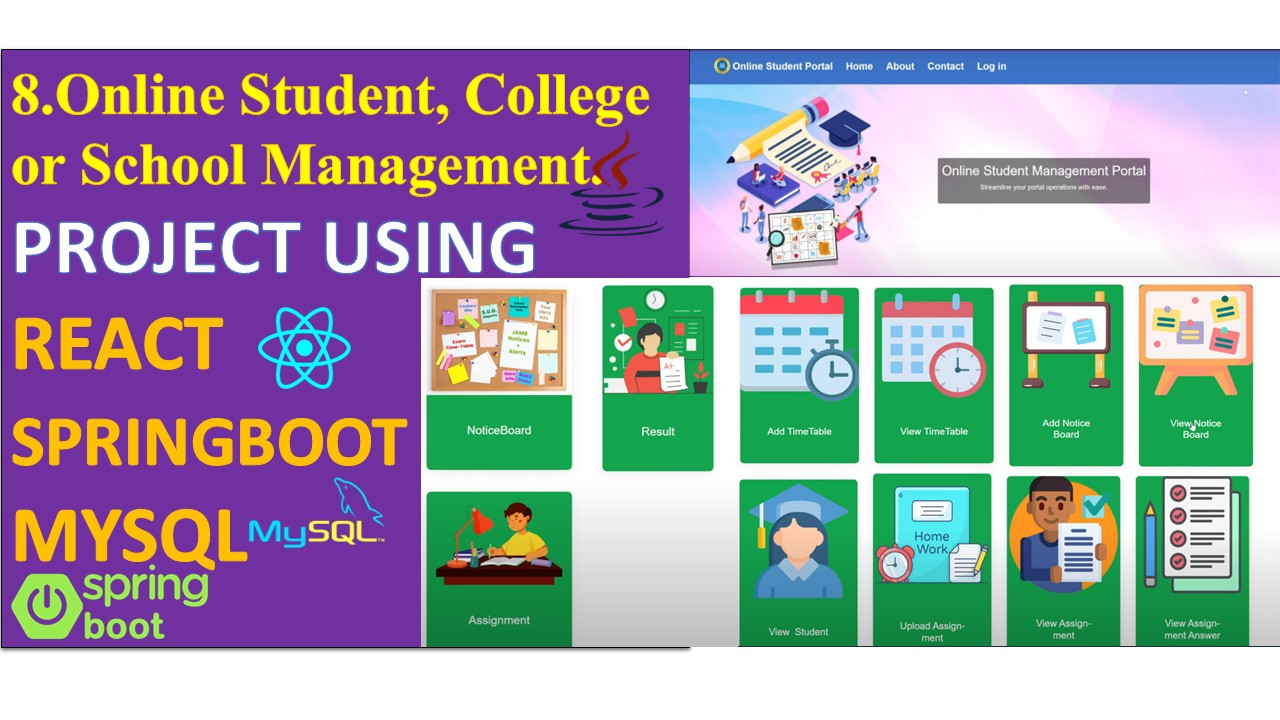 Student College or School Management System #10008