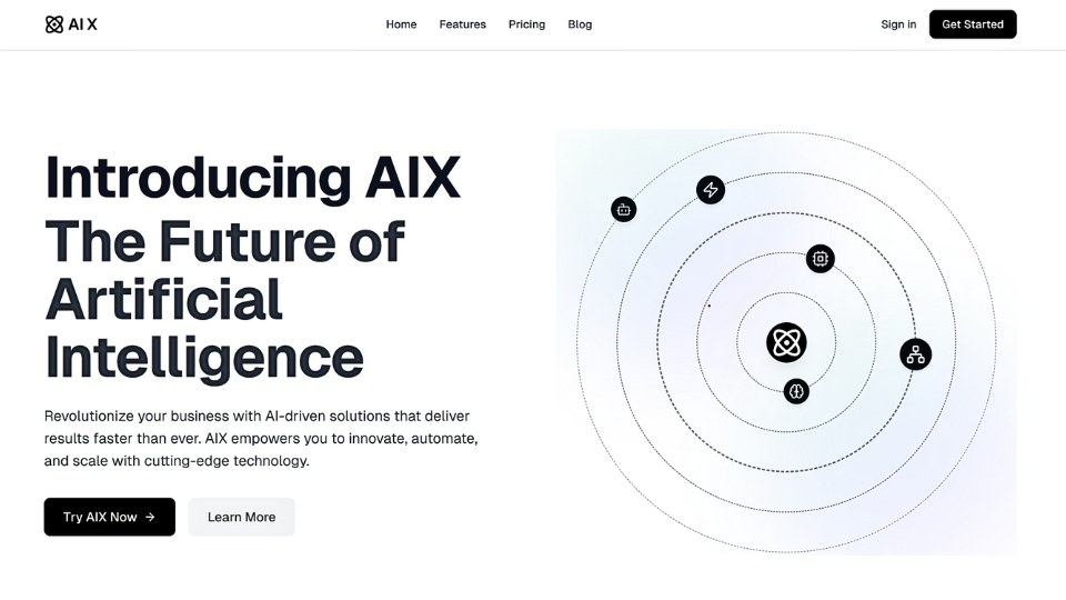 AI Launch Landing Page