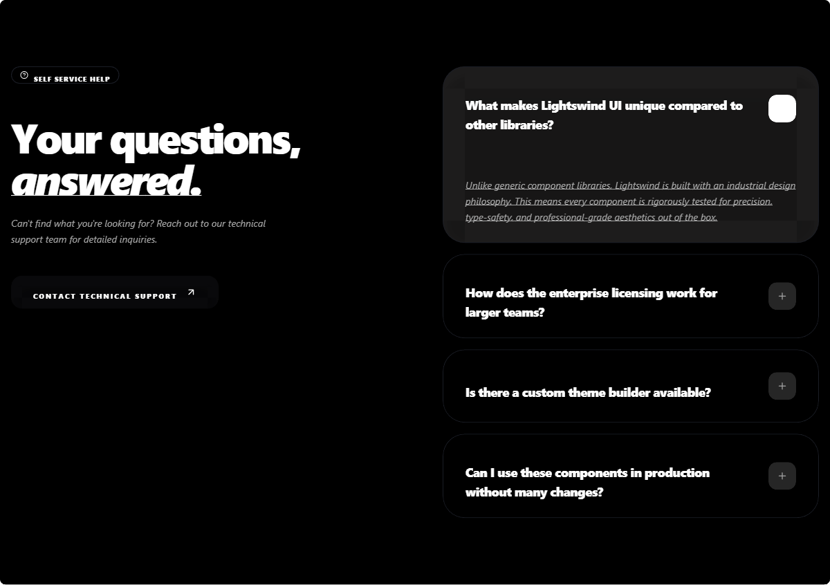 Strategic Two-Column FAQ