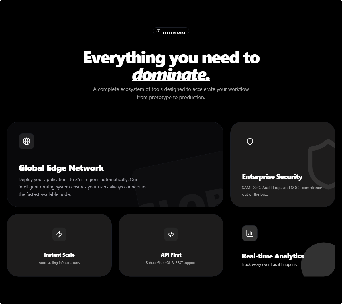Bento Grid Ecosystem