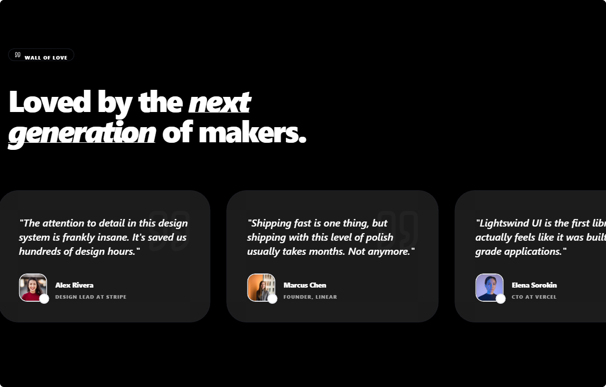 Infinite Carousel Wall