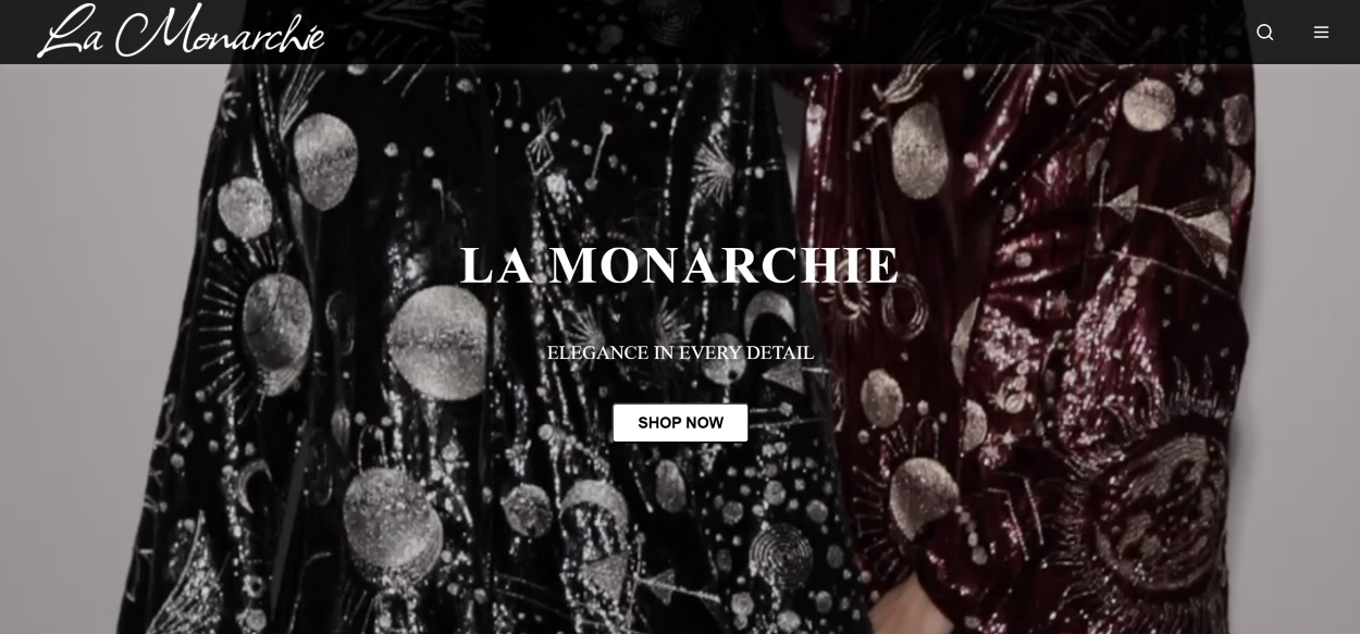 Monarch Noir, Web development by Codexter
