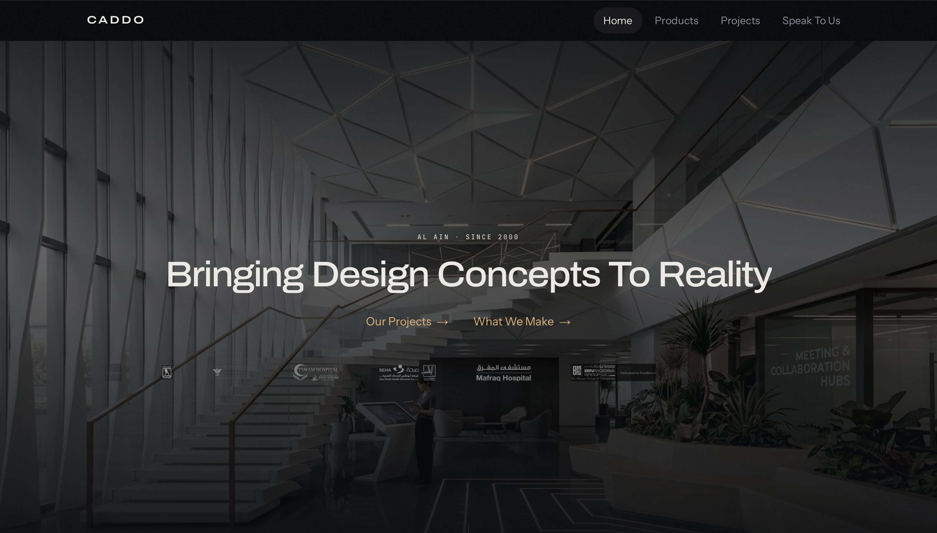 Caddo, Web development by Codexter