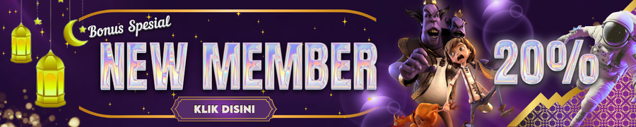 BONUS NEW MEMBER 20%