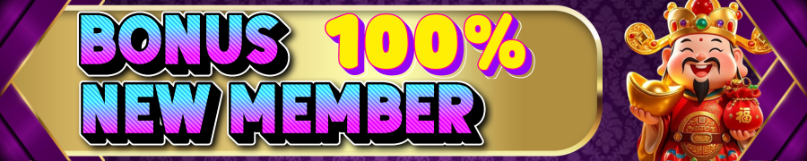 BONUS NEW MEMBER 100%