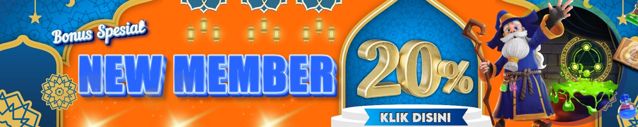 BONUS NEW MEMBER 20%