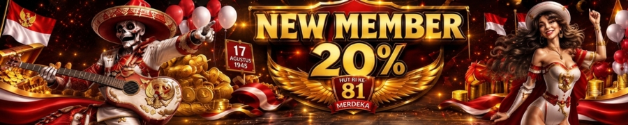 BONUS NEW MEMBER 20%