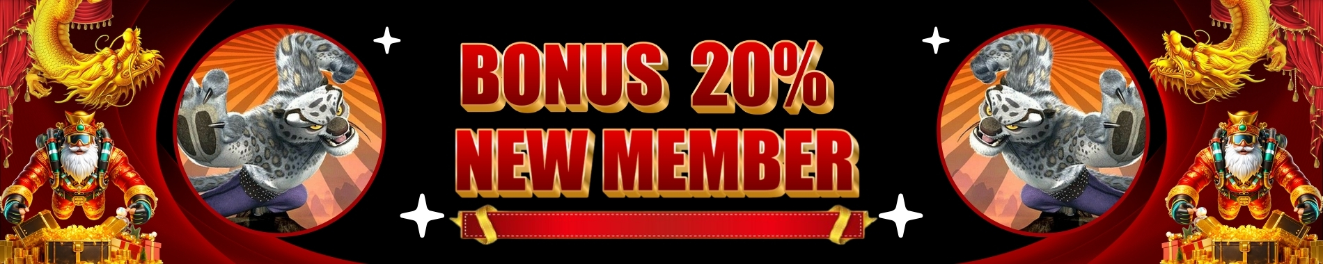 BONUS NEW MEMBER 20%