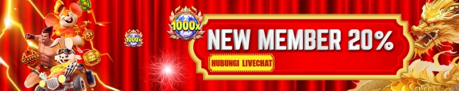 BONUS NEW MEMBER 20%