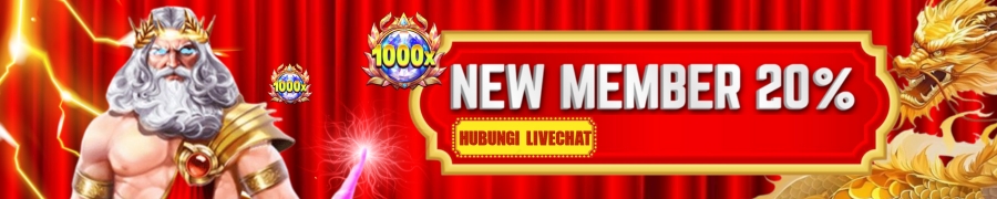 BONUS NEW MEMBER 20%