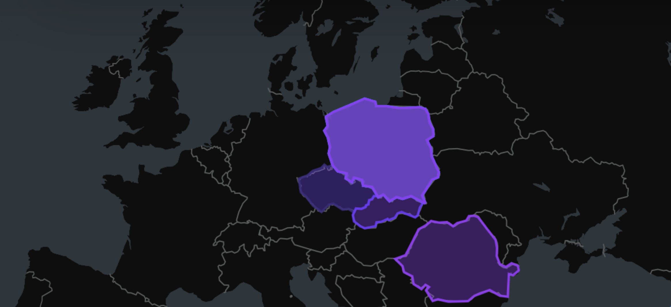 Uplink European Network Map