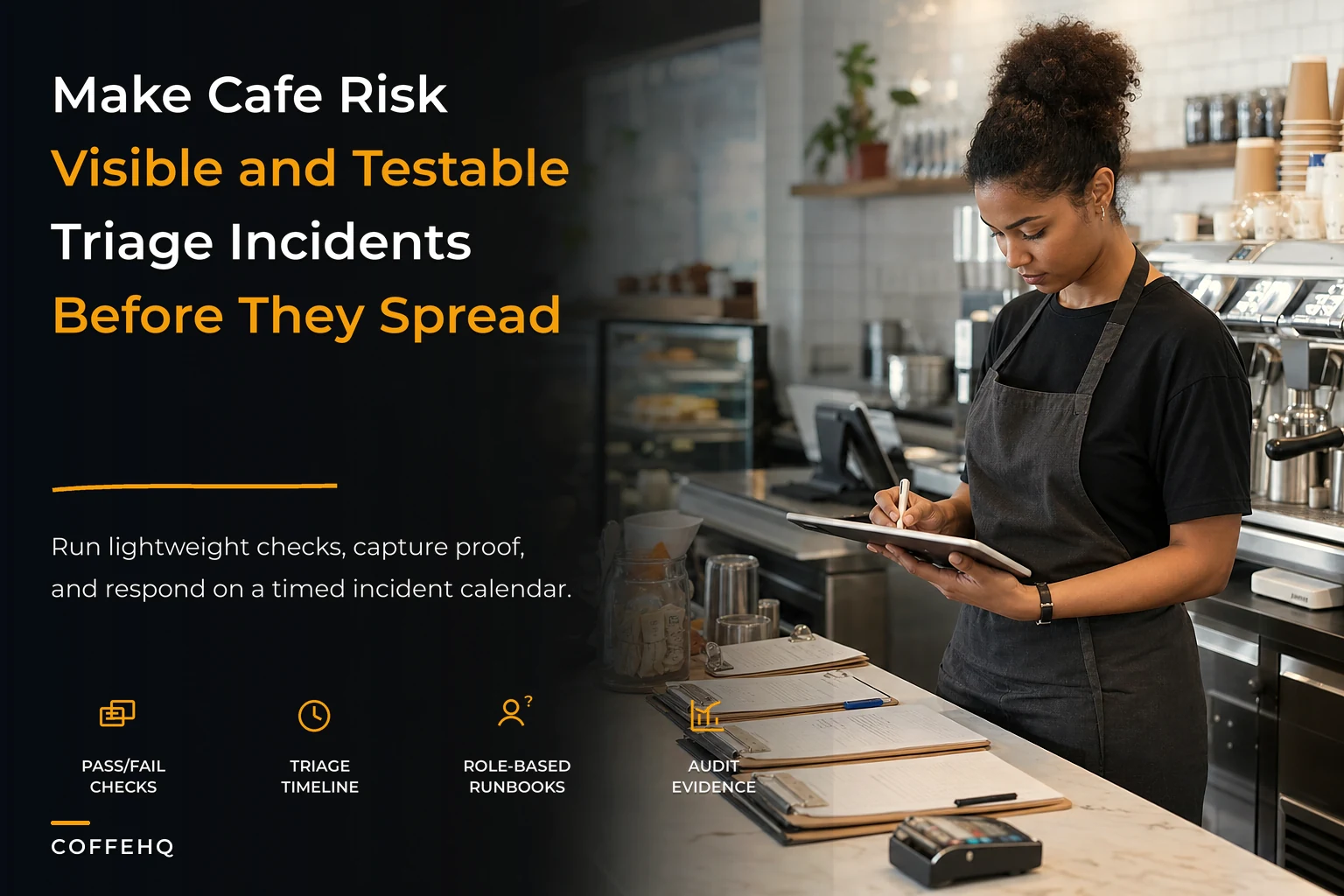 Cafe risk and compliance blueprint for independent operators