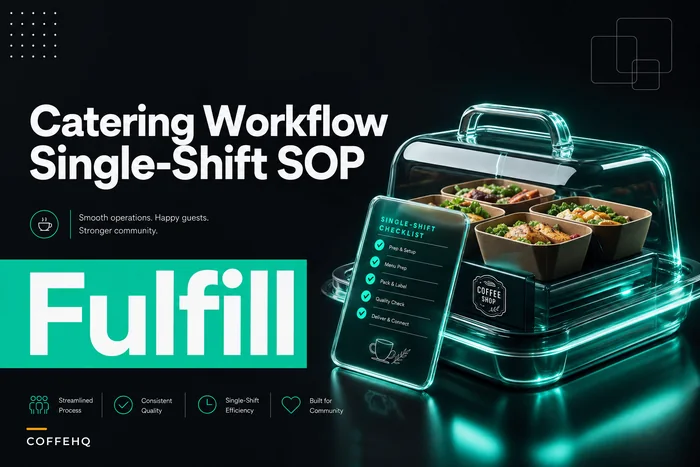 Catering and pop‑up order ops: an intake-to-fulfillment checklist managers can run in a single shift