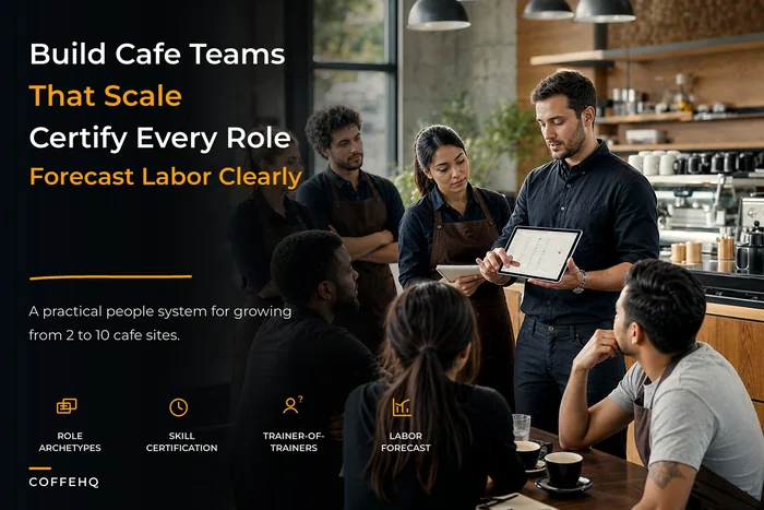 People and labor systems to scale independent cafes