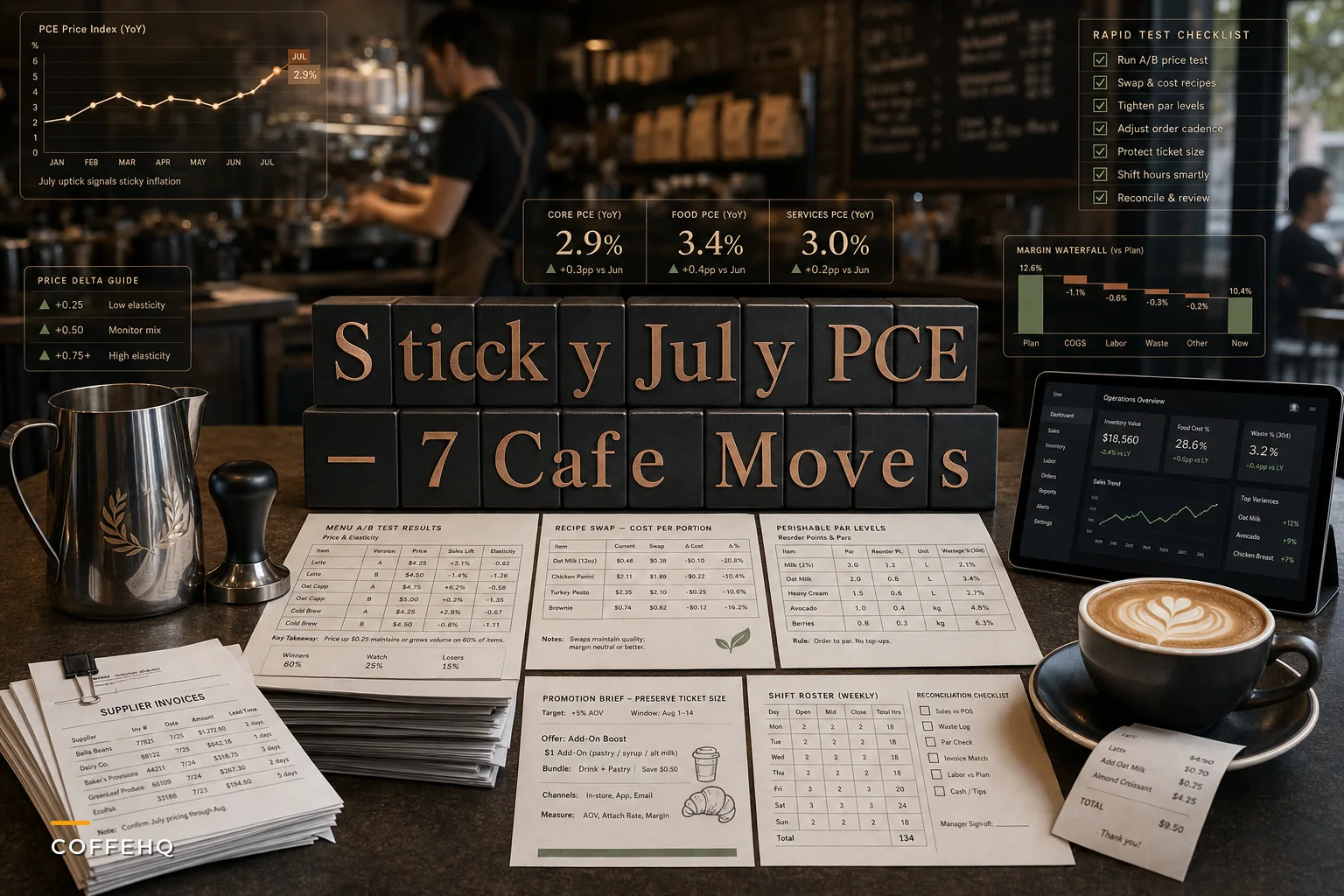 Sticky Inflation in July: 7 Immediate Menu, Pricing and Ordering Moves Cafés Should Run This Week