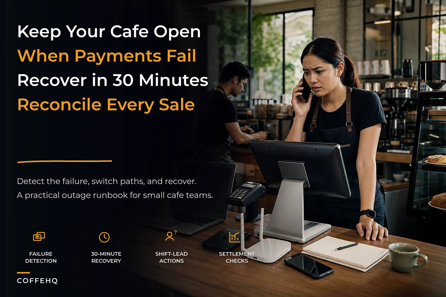 Technology resilience blueprint to keep small cafes open during outages