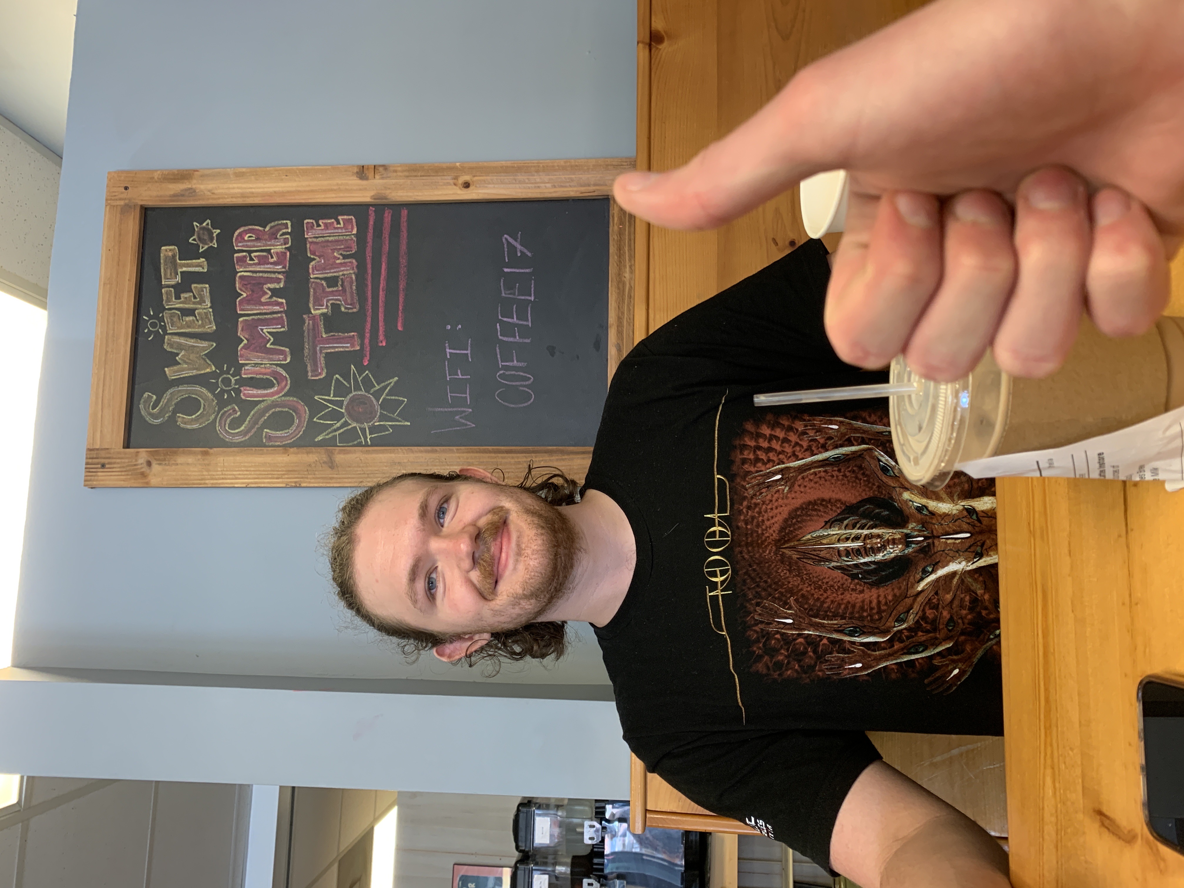 Java Road - Snickers Latte + Witch’s Brew Latte. Gave my friend the poopies. 8/10