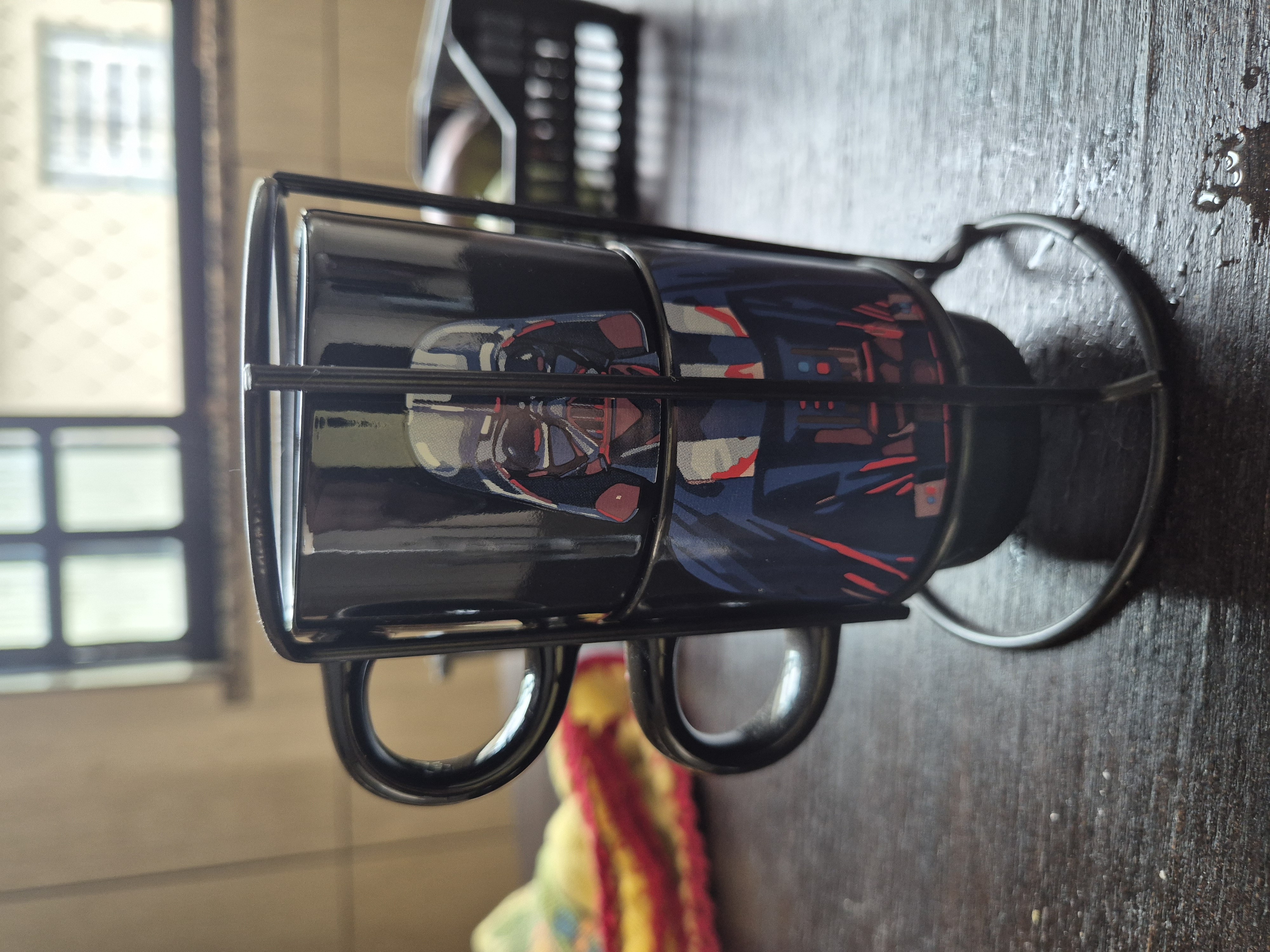 Minhas canecas do lado sombrio da força, do Darth Vader.