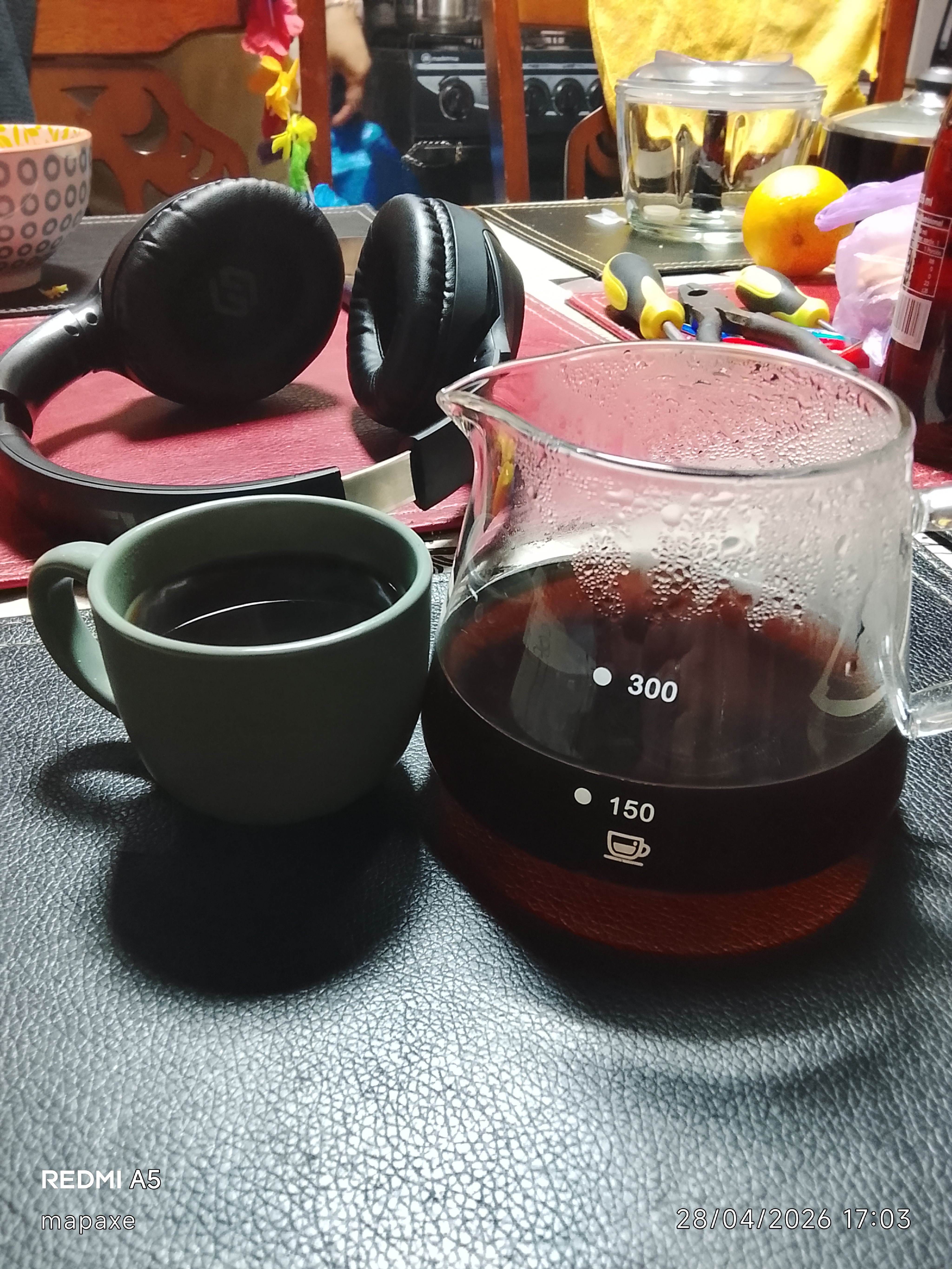 un filtrado de v60 para después del trabajo 